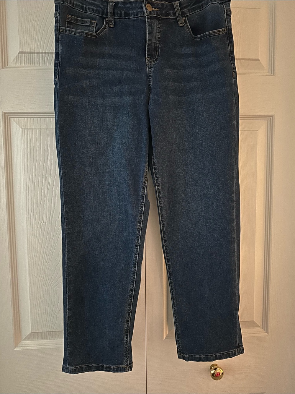 Bleu Straight-Leg Women's Jeans in Dark Blue